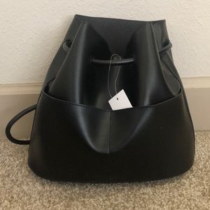 Nordstrom drawstring black backpack